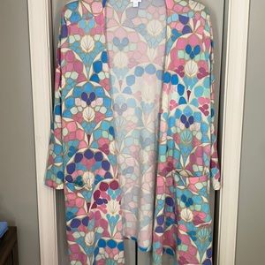 LuLaRoe Caroline Cardigan 2x